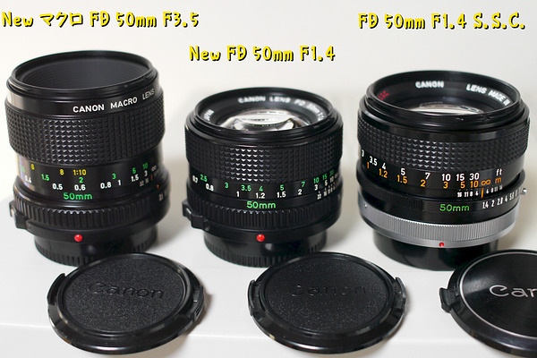 【オールドレンズ✨】Canon MACRO FD 50mm F3.5 SSC