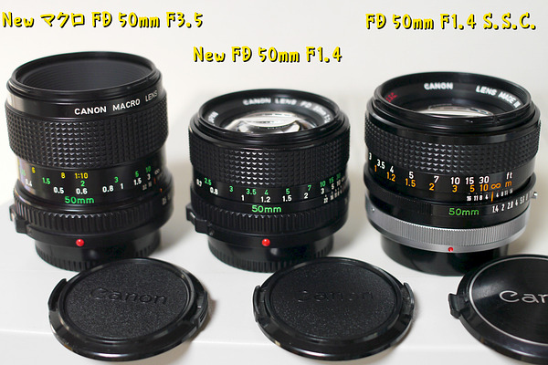 【美品】Canon キヤノン FD Macro 50mm f3.5 S.S.C.