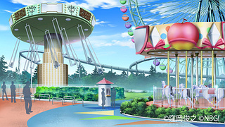 最新アニメ 遊園地 背景 最高のアニメ画像